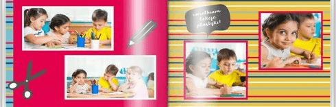 Album prvňáčka fotokniha, 30x20 cm