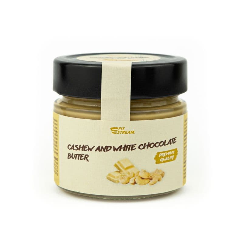 FitStream Lískooříškové a arašídové máslo s hořkou čokoládou (250g)