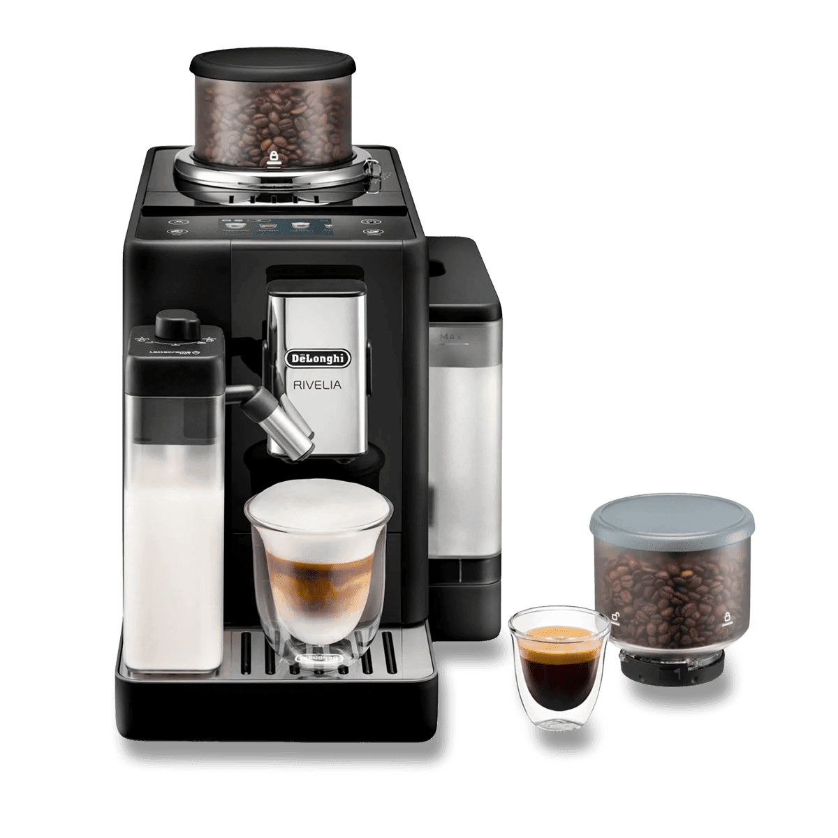 DeLonghi Rivelia EXAM 440.55.B - automatický kávovar