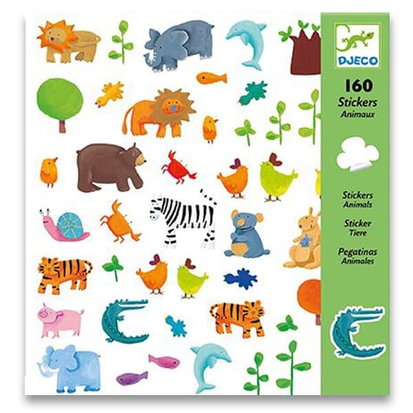 Djeco - samolepky - ZOO