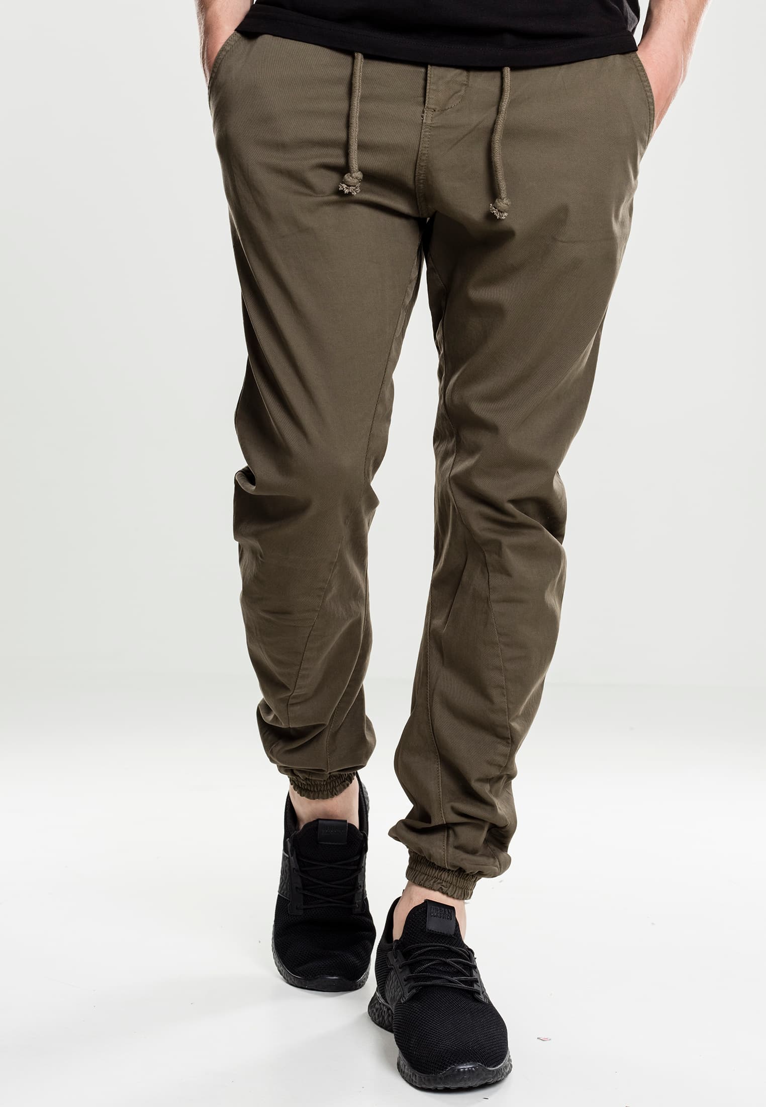 Pánské kalhoty Urban Classics Olive