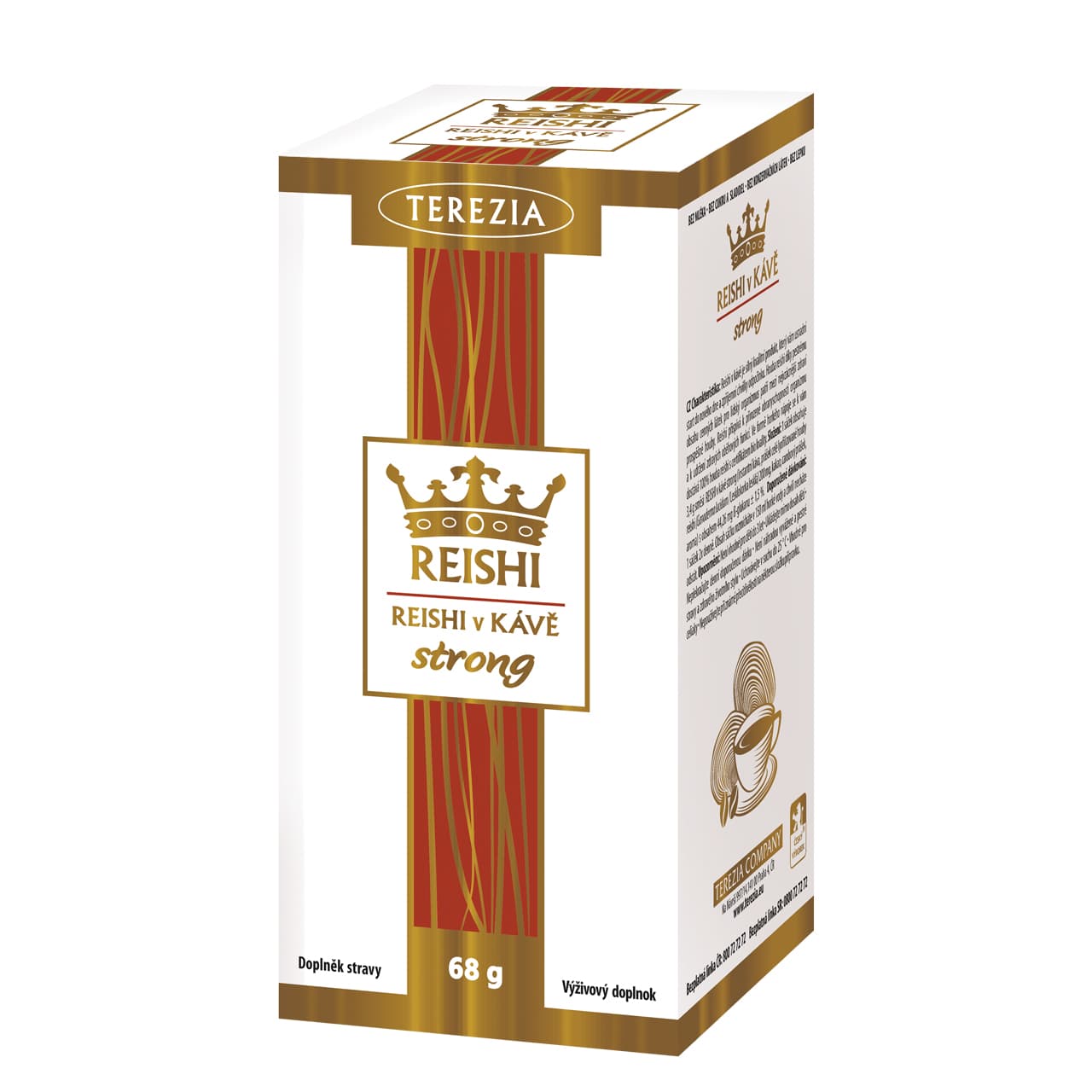 Reishi v kávě STRONG