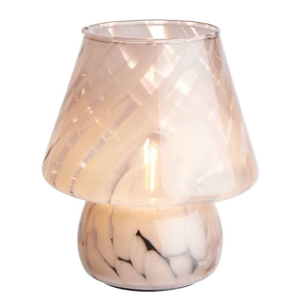 MISS MARBLE LED Lampa 17 cm - bílá