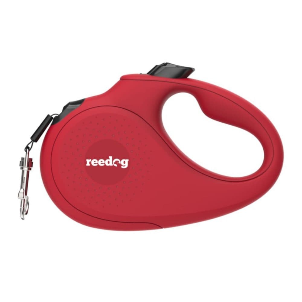 Reedog Senza Basic samonavíjecí vodítko L 50kg / 5m páska / červené | P37365