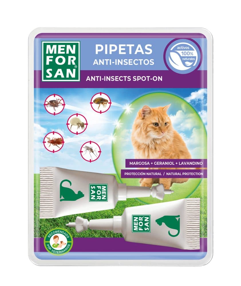 Menforsan antiparazitní pipety pro kočky, 2 ks | P6652