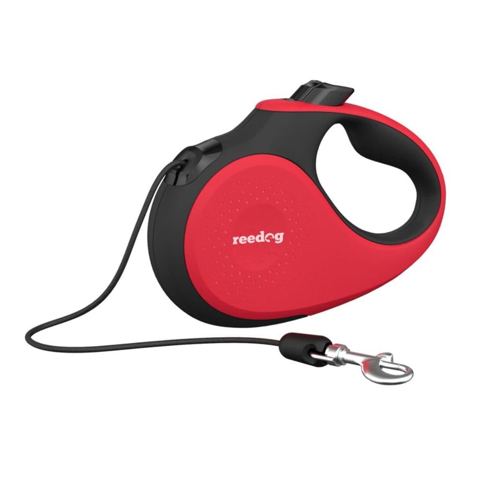 Reedog Senza Premium samonavíjecí vodítko M 20kg / 5m lanko / červené | P40179