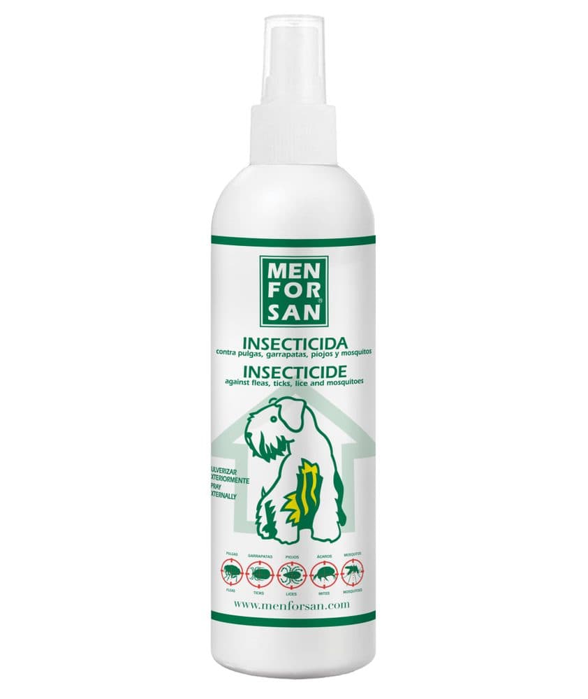 Menforsan antiparazitní sprej na pelíšek proti blechám a klíšťatům pro psy, 250 ml | P2680