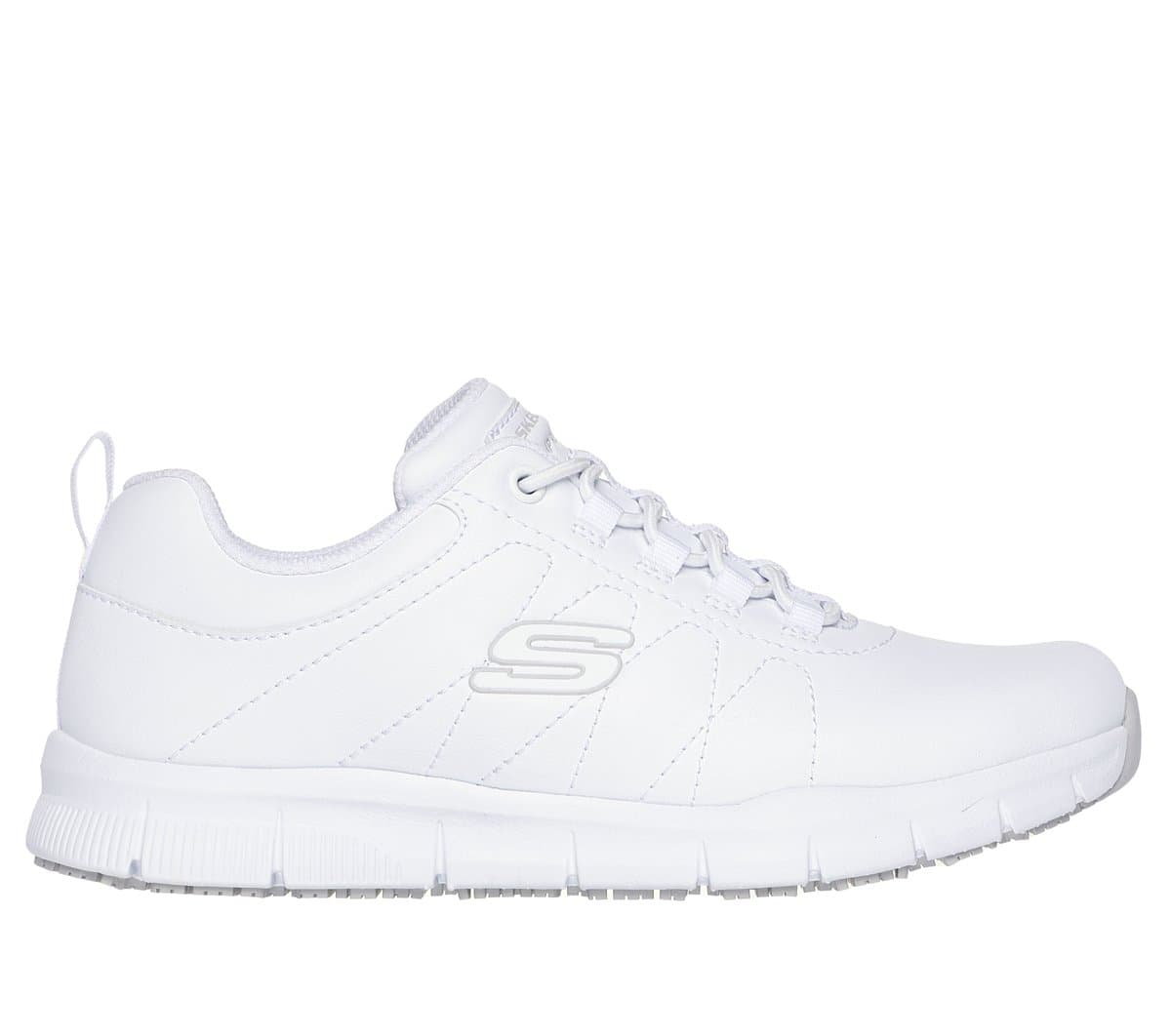 Skechers Ženy Work Slip-Resistant: Nampa - Beja Shoes v Bílý, Velikost 35