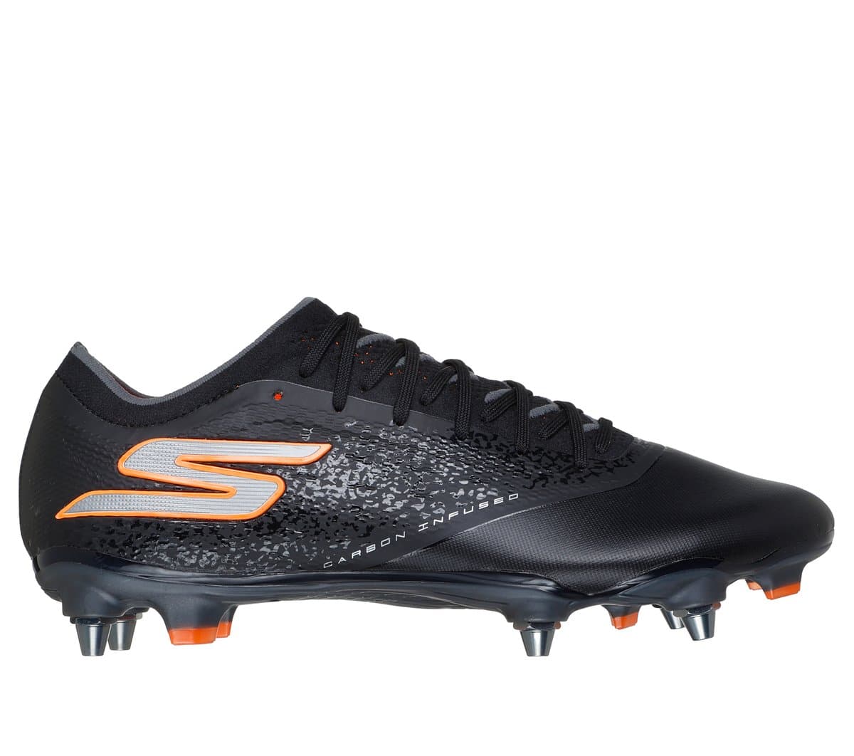 Skechers Razor 1.5 SG Shoes v Černá/Oranžový, Velikost 42.5, Hyper Burst
