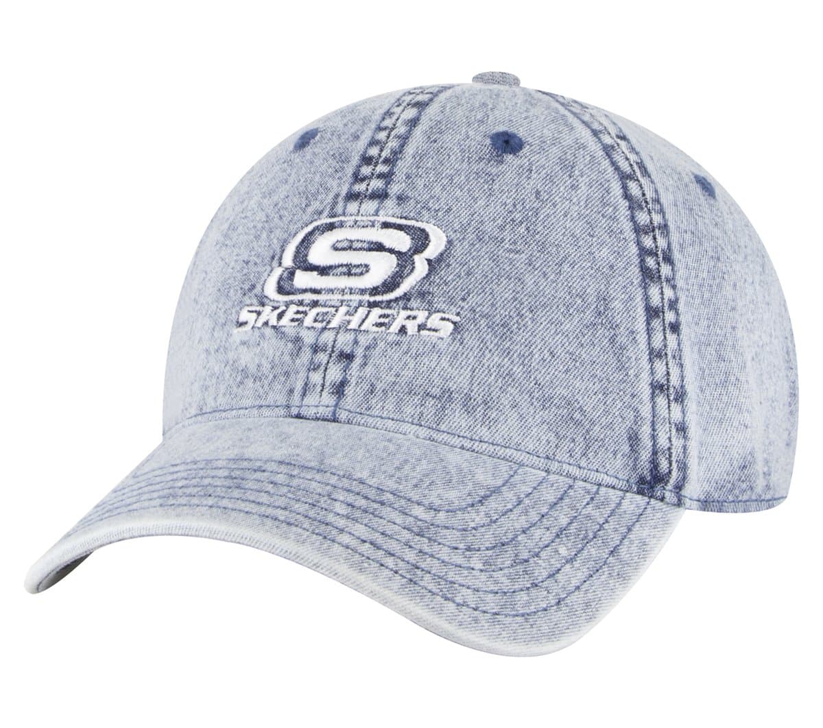 Skechers Denim Embroidered Hat v Džínovina