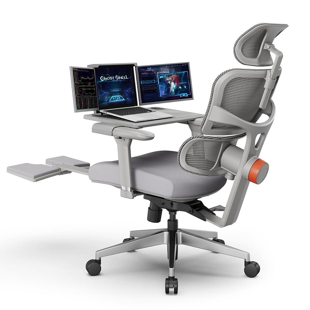 NEWTRAL NT002 Ergonomická židle šedá