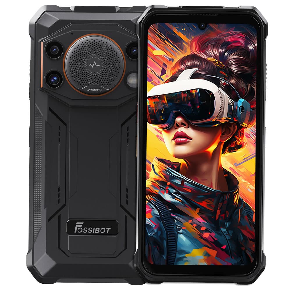FOSSiBOT F110L 4G odolný smartphone oranžový