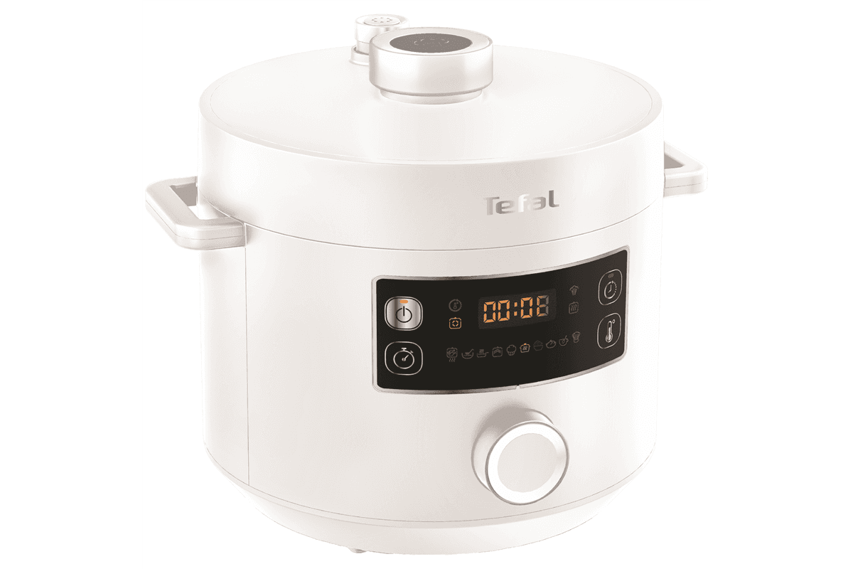 Elektrický tlakový hrnec Tefal Turbo Cuisine CY754130 bílá