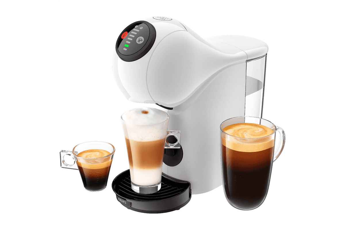 Kapslový kávovar KRUPS Nescafé Dolce Gusto Genio S KP243110 Bílý