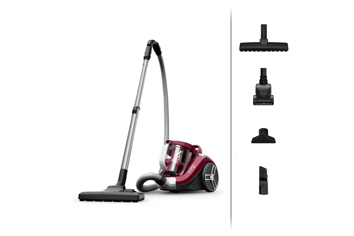 Bezsáčkový vysavač Rowenta Compact Power XXL RO4B63EA Červený/Černý