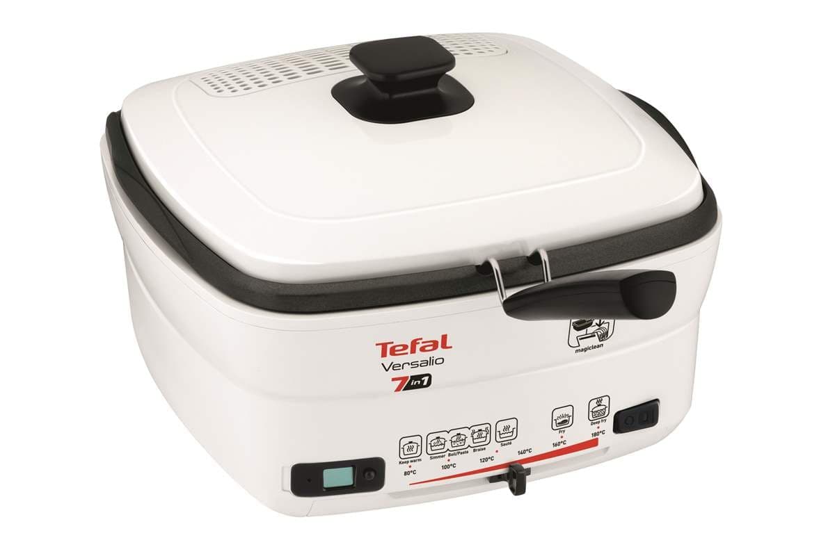 Olejová fritéza Tefal Versalio De Luxe FR490070 Bílá