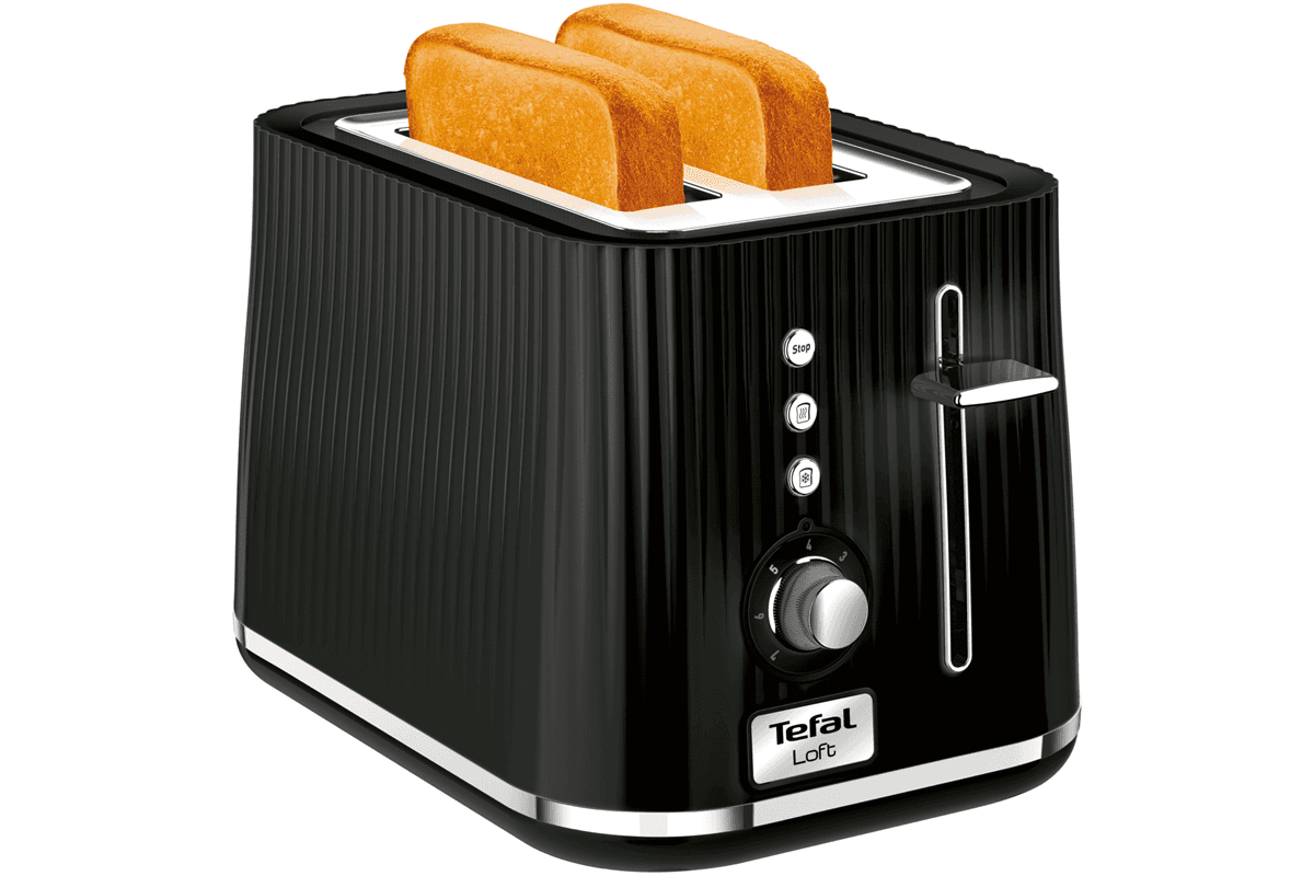 Topinkovač Tefal Loft Black TT761838 černý