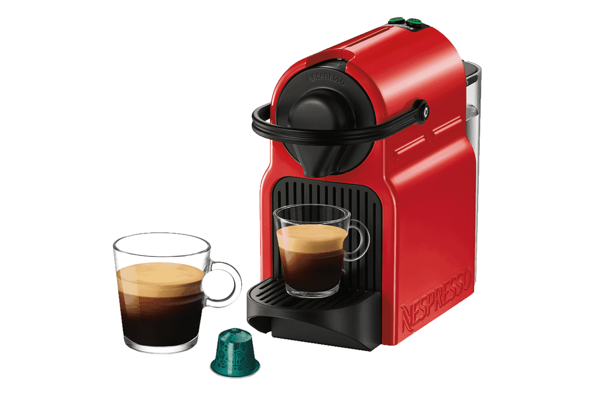 Kapslový Kávovar Krups Nespresso Inissia XN100510 červený