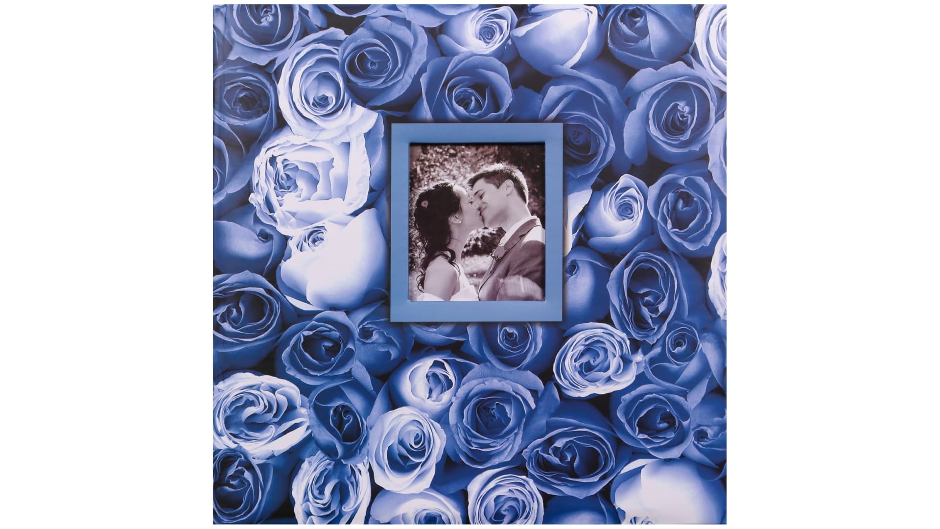 Fotoalbum na růžky 30x30/100s. ANYWHERE ROSES modré