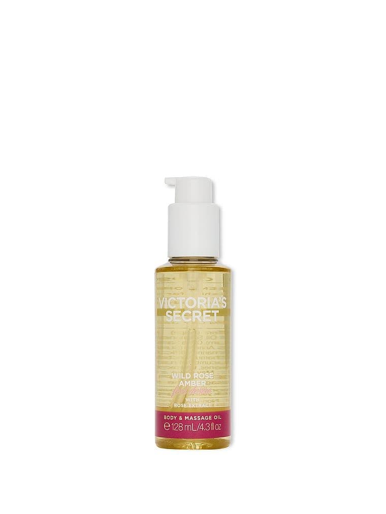 Wild Rose Amber Tělový a masážní olej 128ml