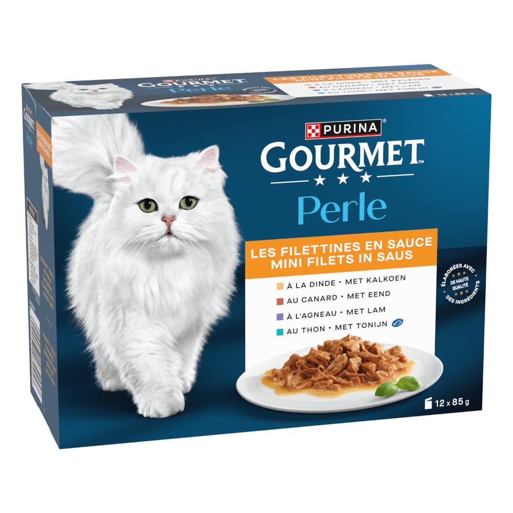 Gourmet Perle Gravy delight kapsiky 12 x 85 g - krta, kachna, jehn, tuk
