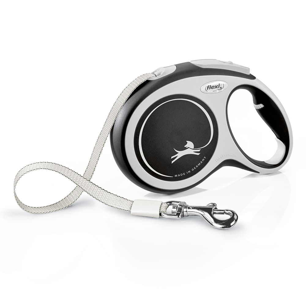Vodítko flexi New Comfort L pásek, černé, 8 m / 50 kg - Vodítko flexi New Comfort L pásek, černé (8 m)