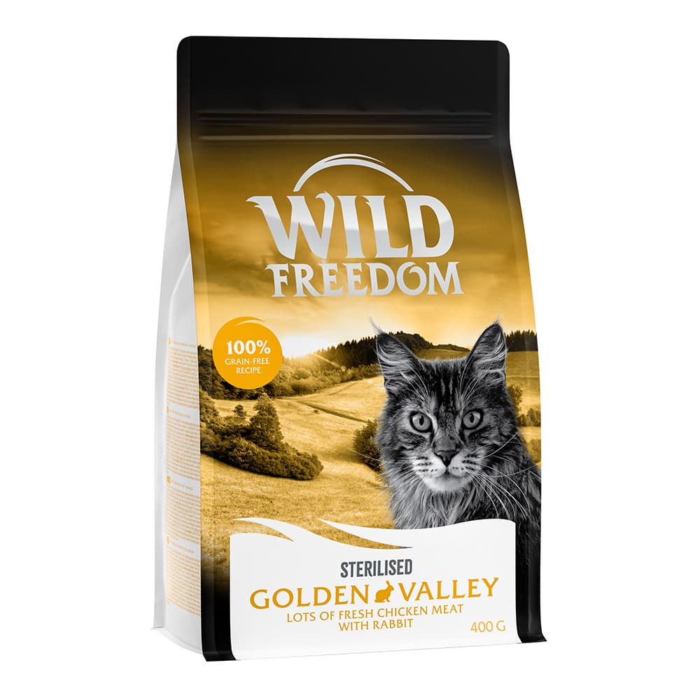 Wild Freedom Adult "Golden Valley" Sterilised králičí - bez obilovin - 400 g