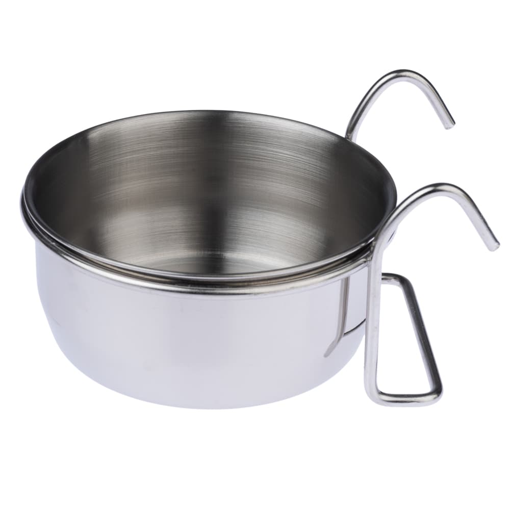 TIAKI miska na krmivo z ušlechtilé oceli k zavěšení - 265 ml / Ø 9,5 cm