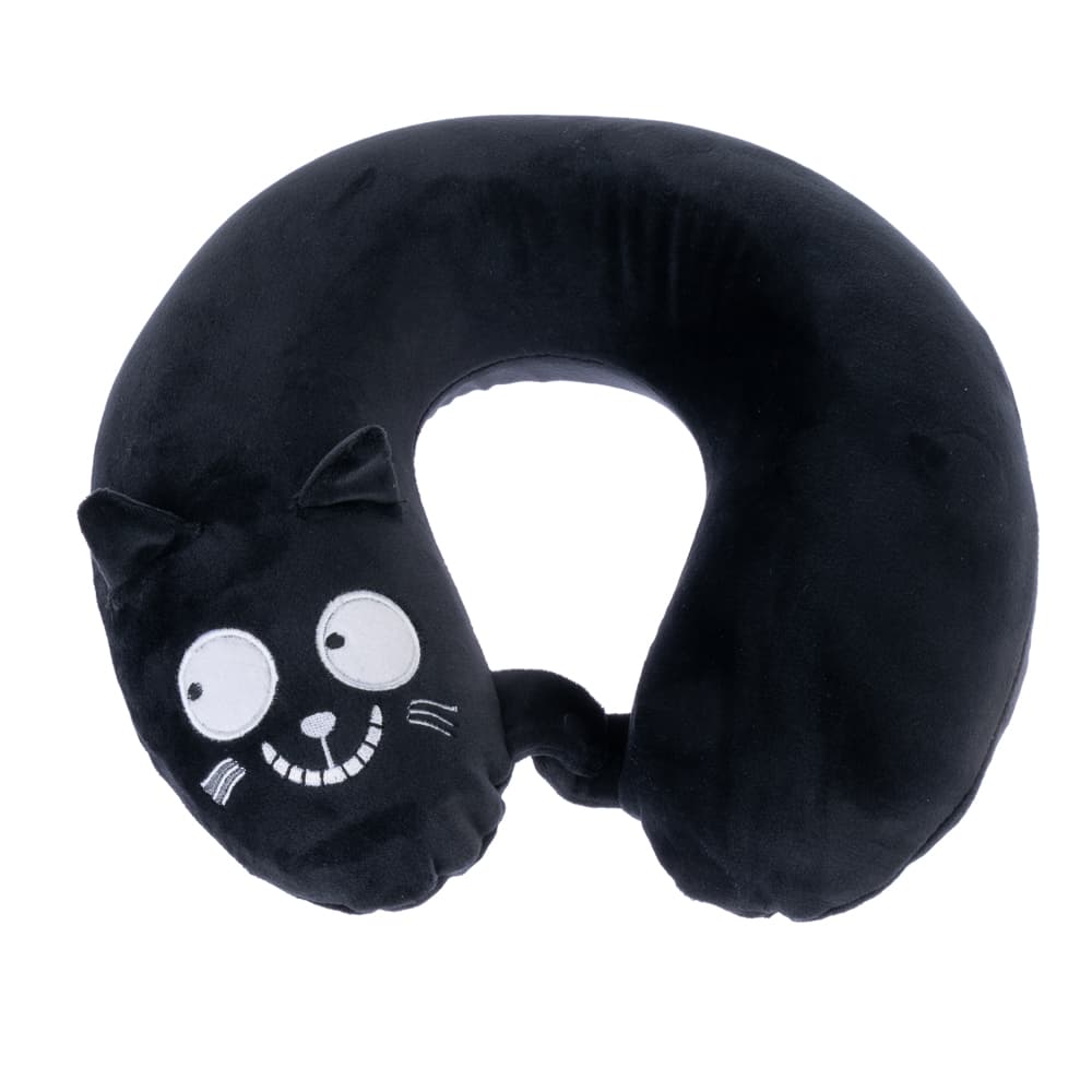 TIAKI Polštář na krk z paměťové pěny "Smiling Cat" - 1 kus