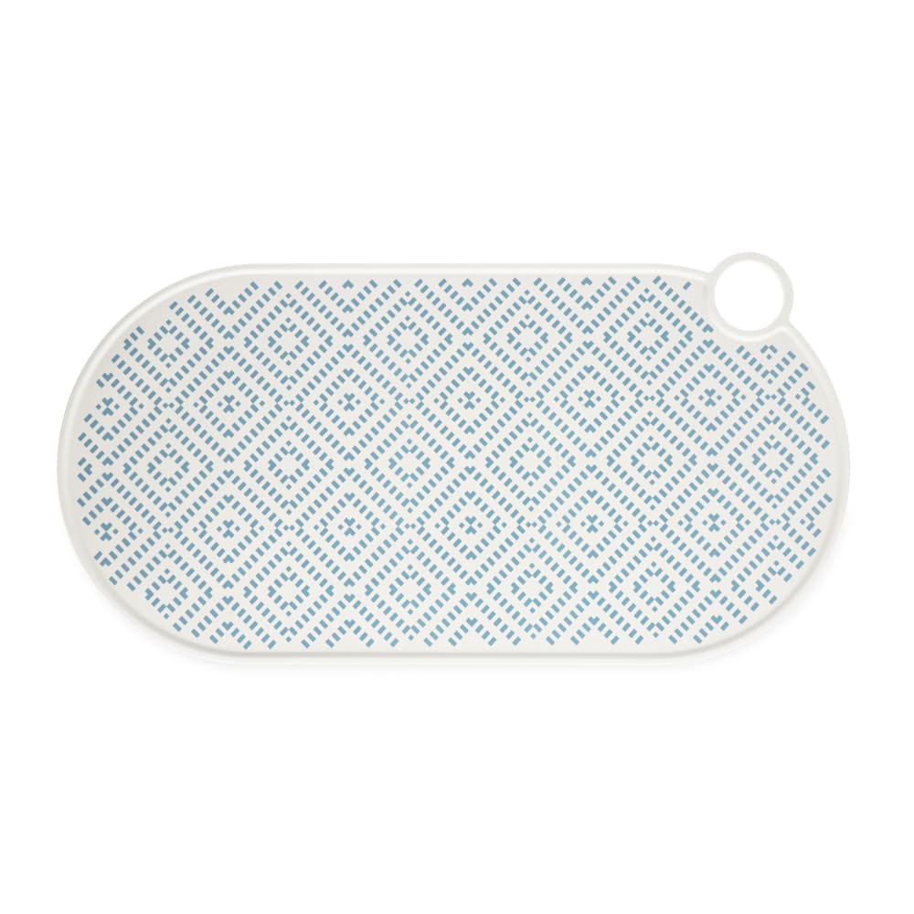 TIAKI silikonov podloka pod misku argyle zelen - D 50 X  25 cm