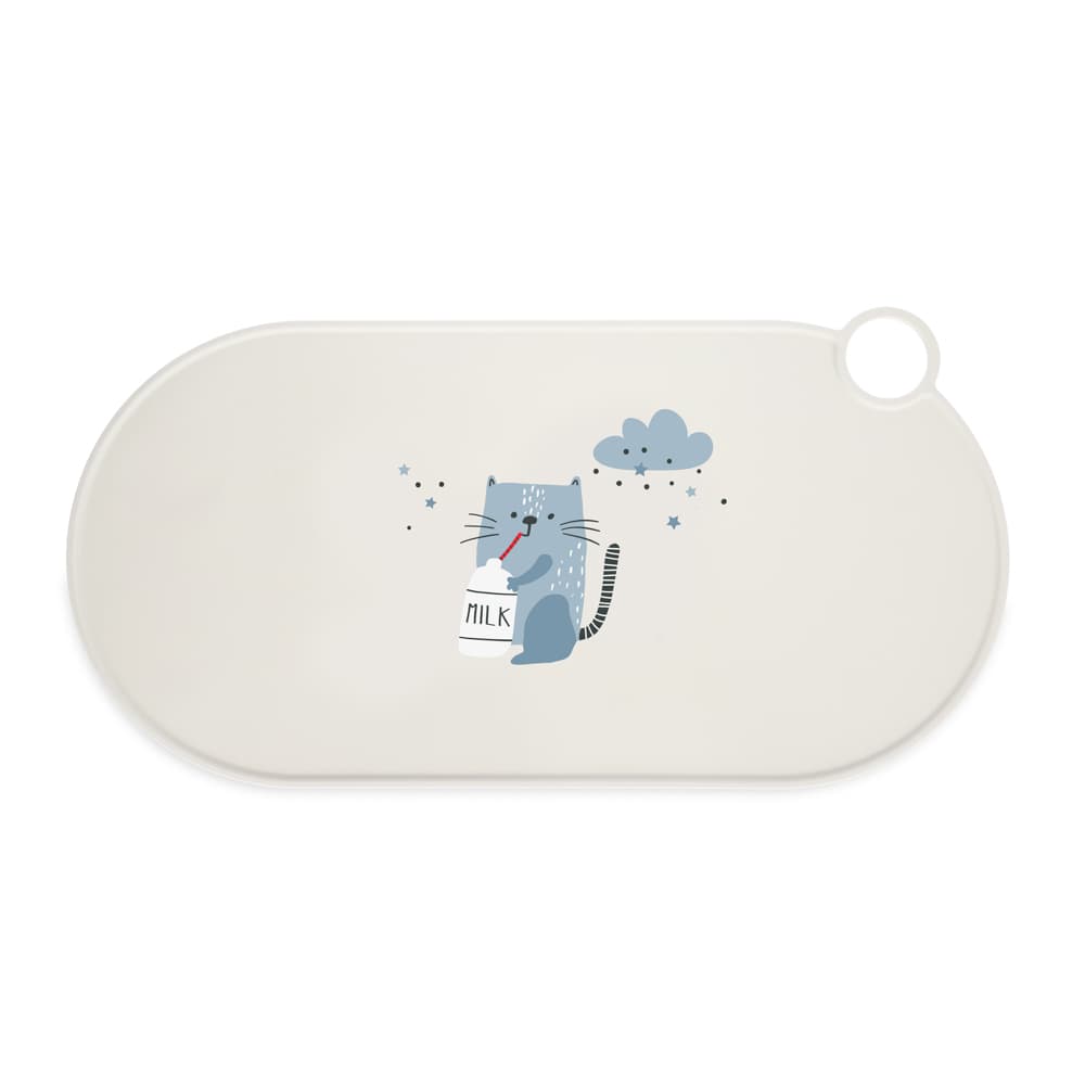 TIAKI Milky Kitty silikonov podloka pod misku - D 50 x  25 cm