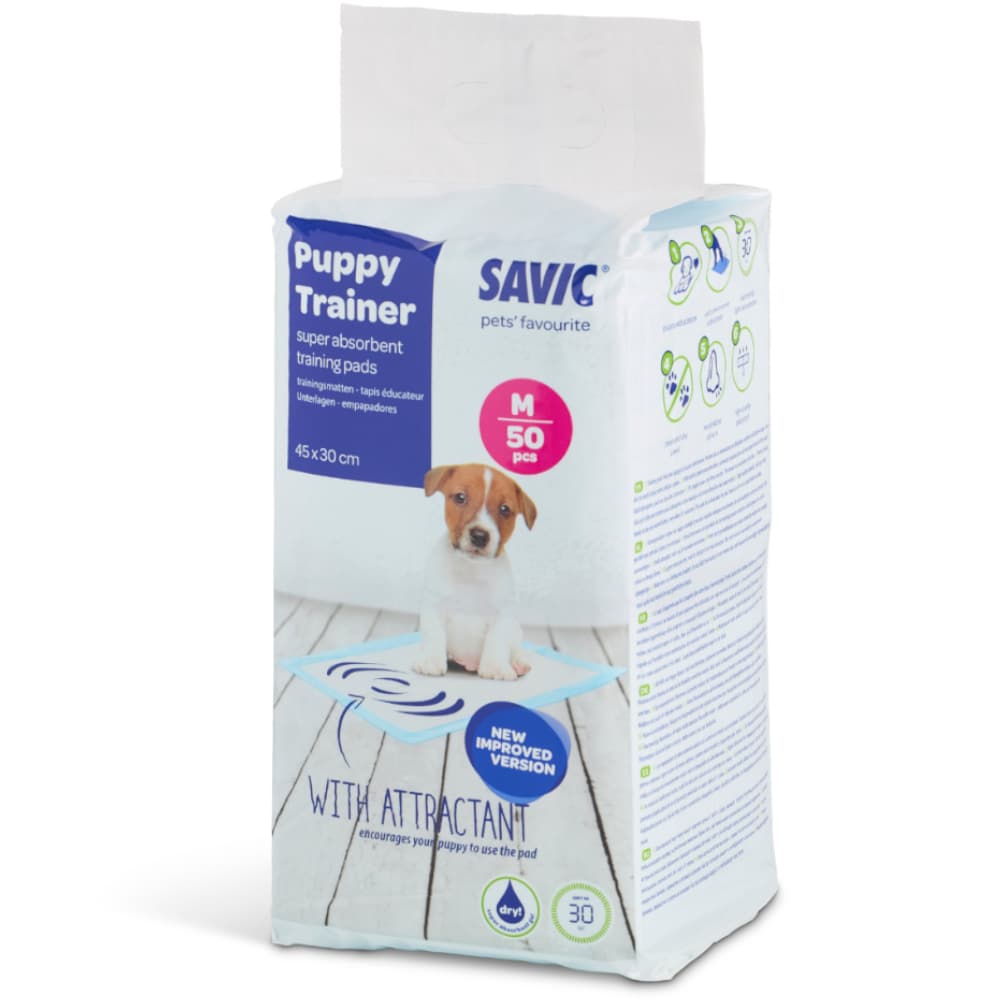 Savic Puppy Trainer vložky do psí toalety - Dvojbalení Medium: 2 x 50 kusů
