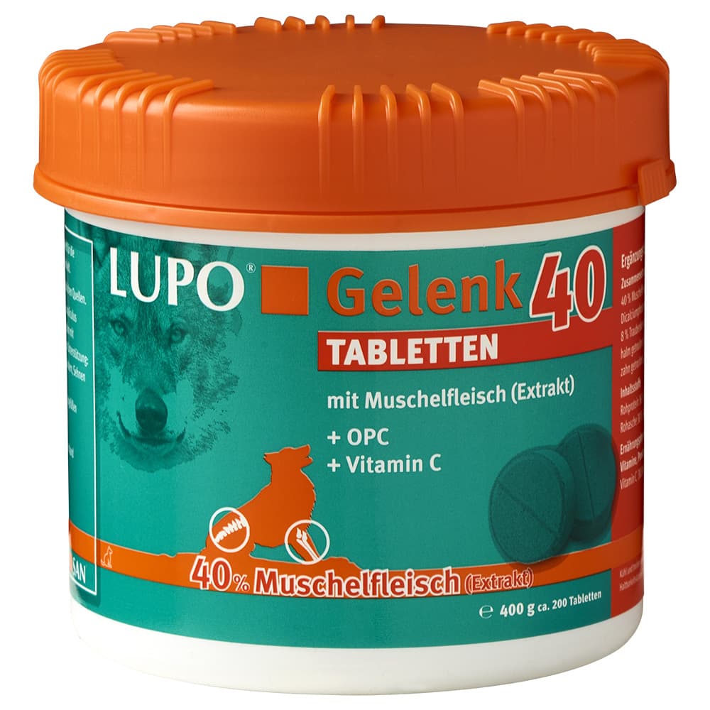 LUPO 40 kloubní tablety - 2 x 400 g (cca 400 tablet)