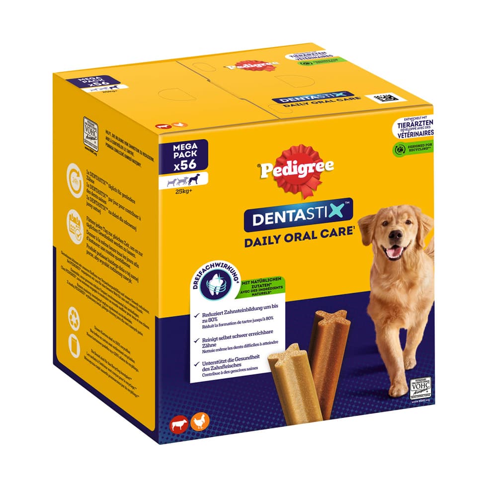 Pedigree Dentastix kadodenn pe o zuby - Large, 56 ks  - pro velk psy (>25 kg)