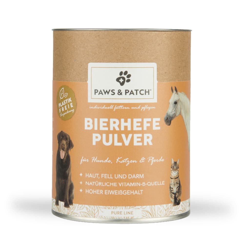 PAWS & PATCH pivovarské kvasnice v prášku - výhodné balení: 2 x 250 g