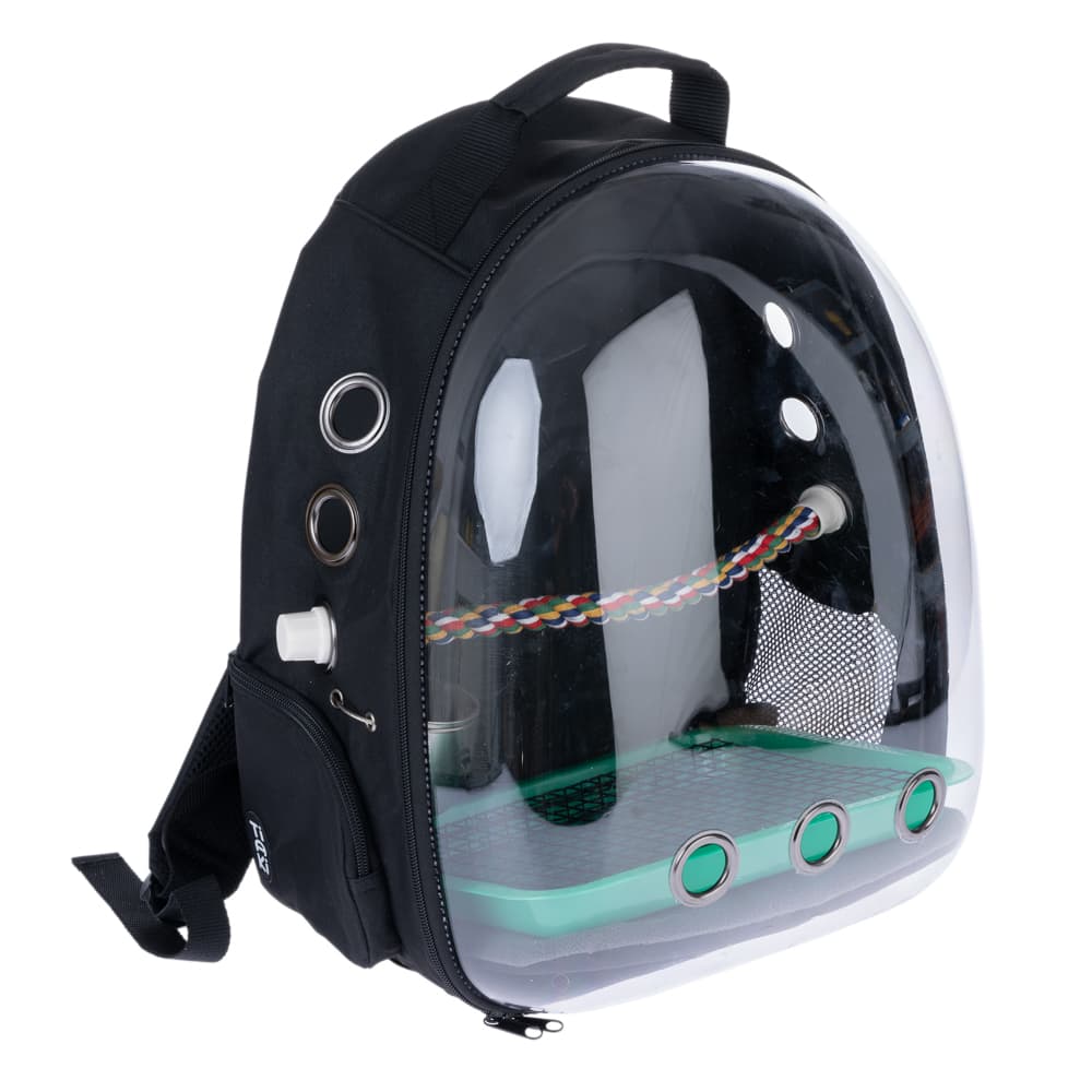 TIAKI přepravní batoh pro ptáky kapsule - D 33 x Š 28 x V 42 cm