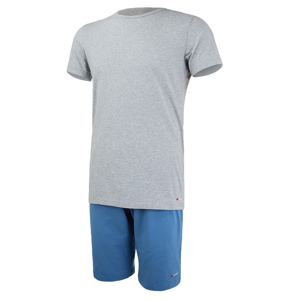 Souprava pánská Outlast® - šedý melír/denim XL