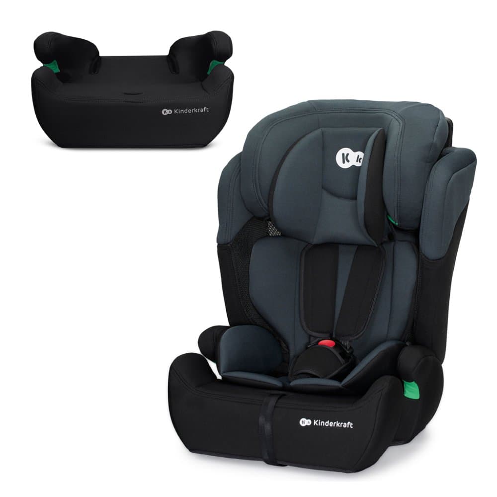 KINDERKRAFT Autosedačka Comfort up i-size black (76-150 cm) - Vrácené zboží