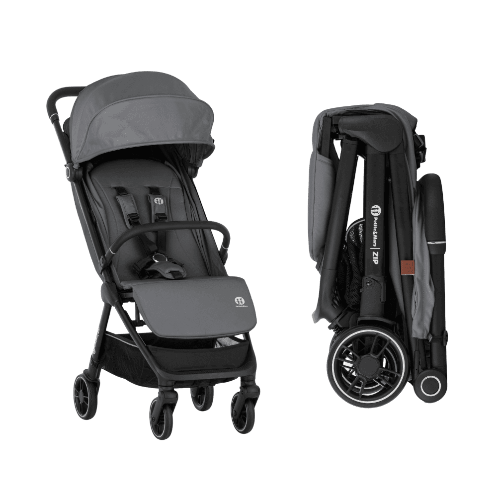 PETITE&MARS Kočárek sportovní Zip Smoky Anthracite