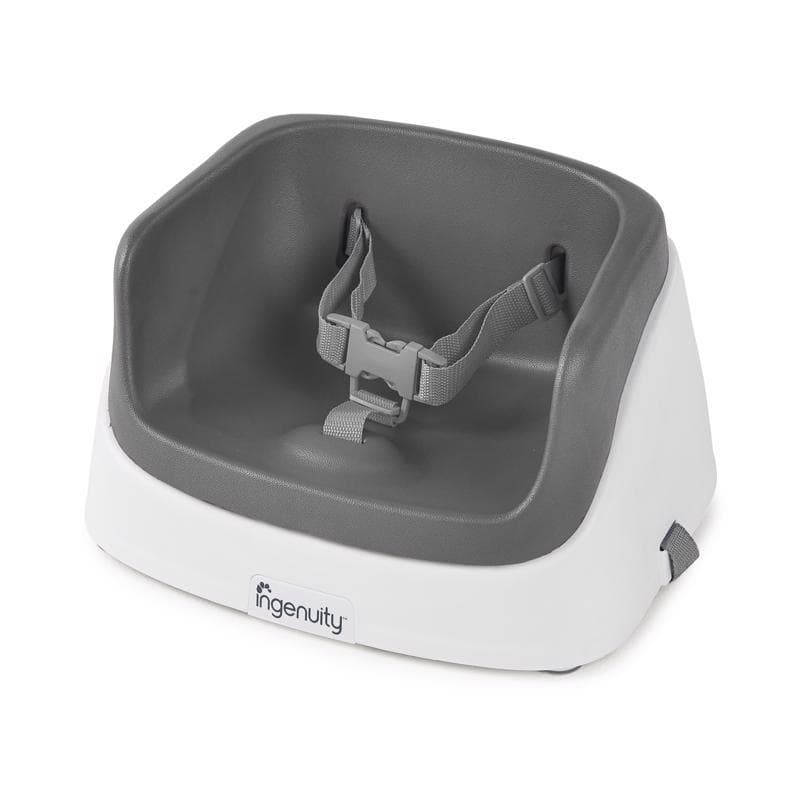 INGENUITY Jídelní židlička na židli SmartClean Toddler - Slate 2r+ do 15 kg