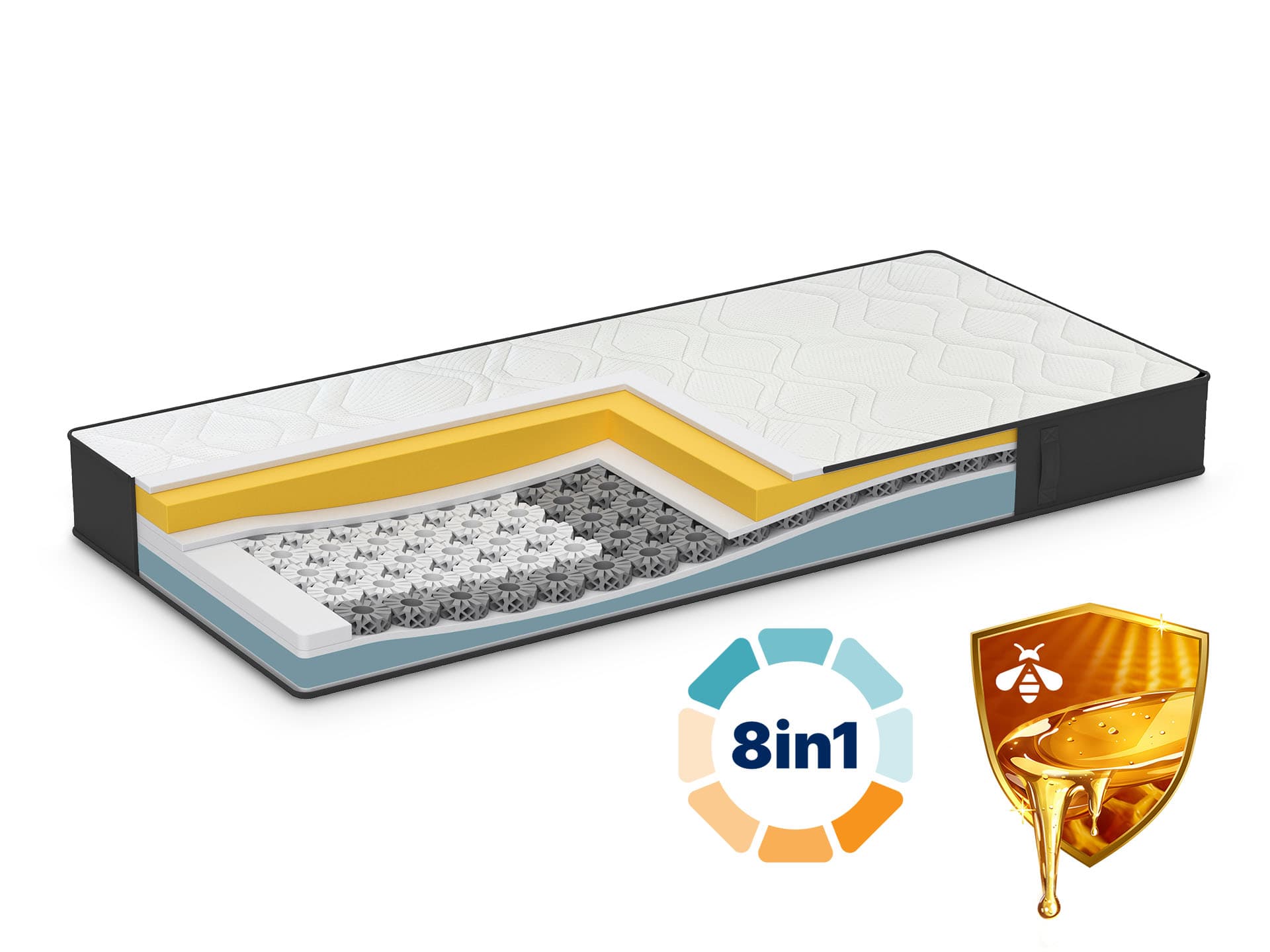 Matrace Dormeo iMemory S+ Silver Propolis 160x200 cm