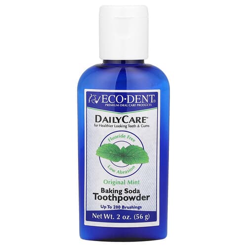 Eco-Dent, Daily Care™, Baking Soda Toothpowder, Original Mint, 2 oz (56 g)