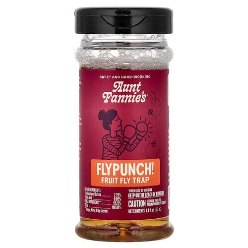 Aunt Fannie's, Flypunch! Fruit Fly Trap, 6 fl oz (177 ml)