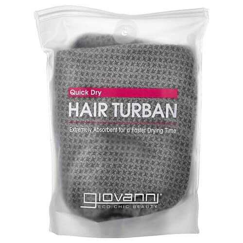Giovanni, Quick Dry Hair Turban, 1 Hair Turban