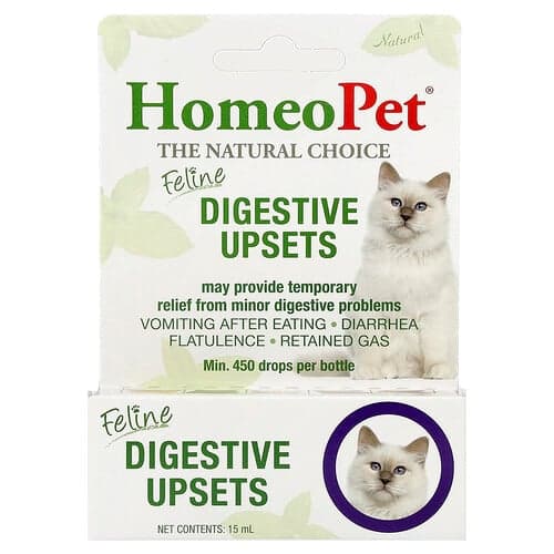 HomeoPet, Feline Digestive Upsets, 15 ml