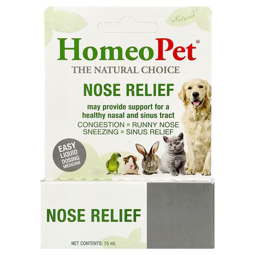HomeoPet, Nose Relief, 15 ml