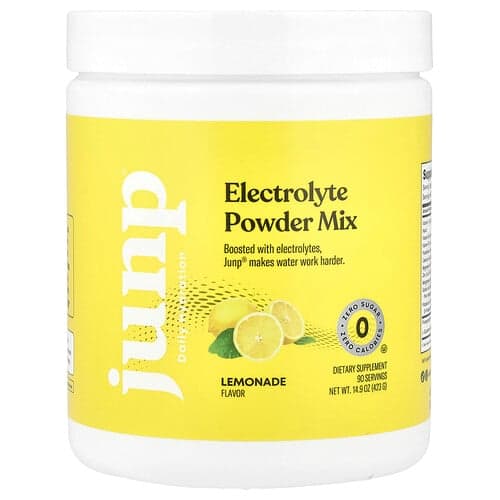 JUNP Hydration, Electrolyte Powder Mix, Lemonade, 14.9 oz (423 g)