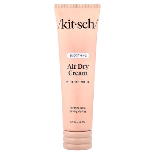 Kitsch, Smoothing Air Dry Cream with Castor Oil, 5 fl oz (148 ml)
