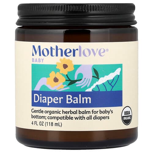 Motherlove, Baby, Diaper Balm, 4 fl oz (118 ml)