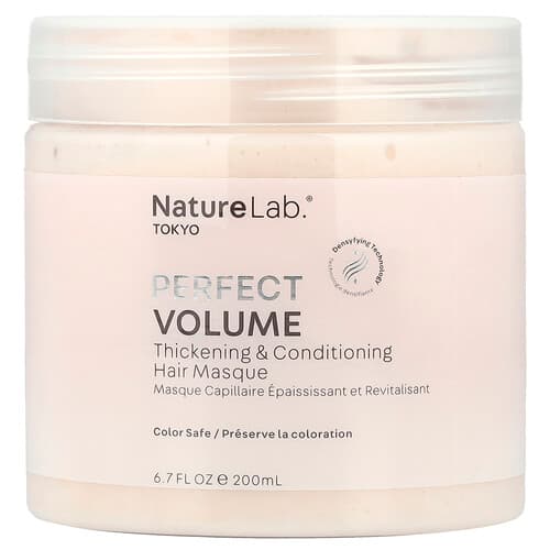 NatureLab Tokyo, Perfect Volume, Thickening & Conditioning Hair Masque, 6.7 fl oz (200 ml)
